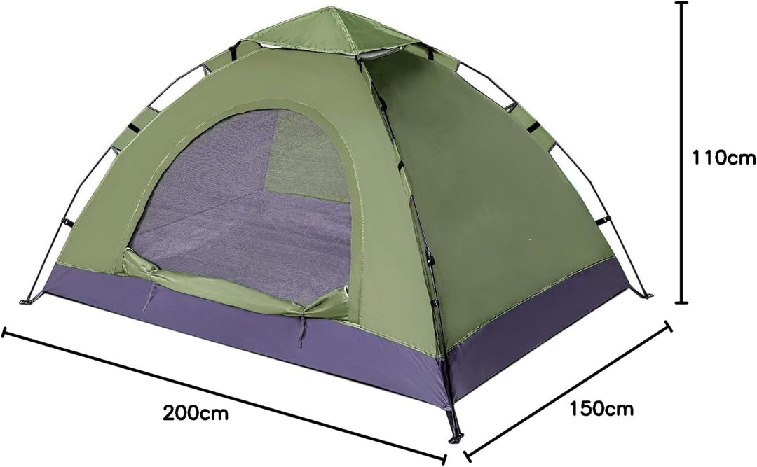 Zelt 2 Personen Wasserdicht, Ultraleicht Camping Zelt, Einfaches Einrichten 2 Mann Zelt Kleines Pack