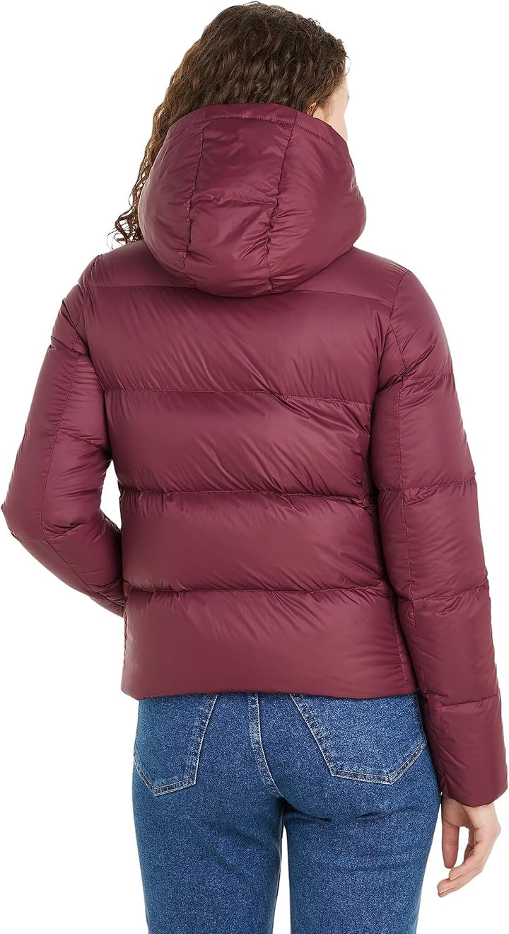 Calvin Klein Damen Mw Down Archetype Short Puffer J20j221646 Daunenjacken (1er Pack) L Lila (Amarant
