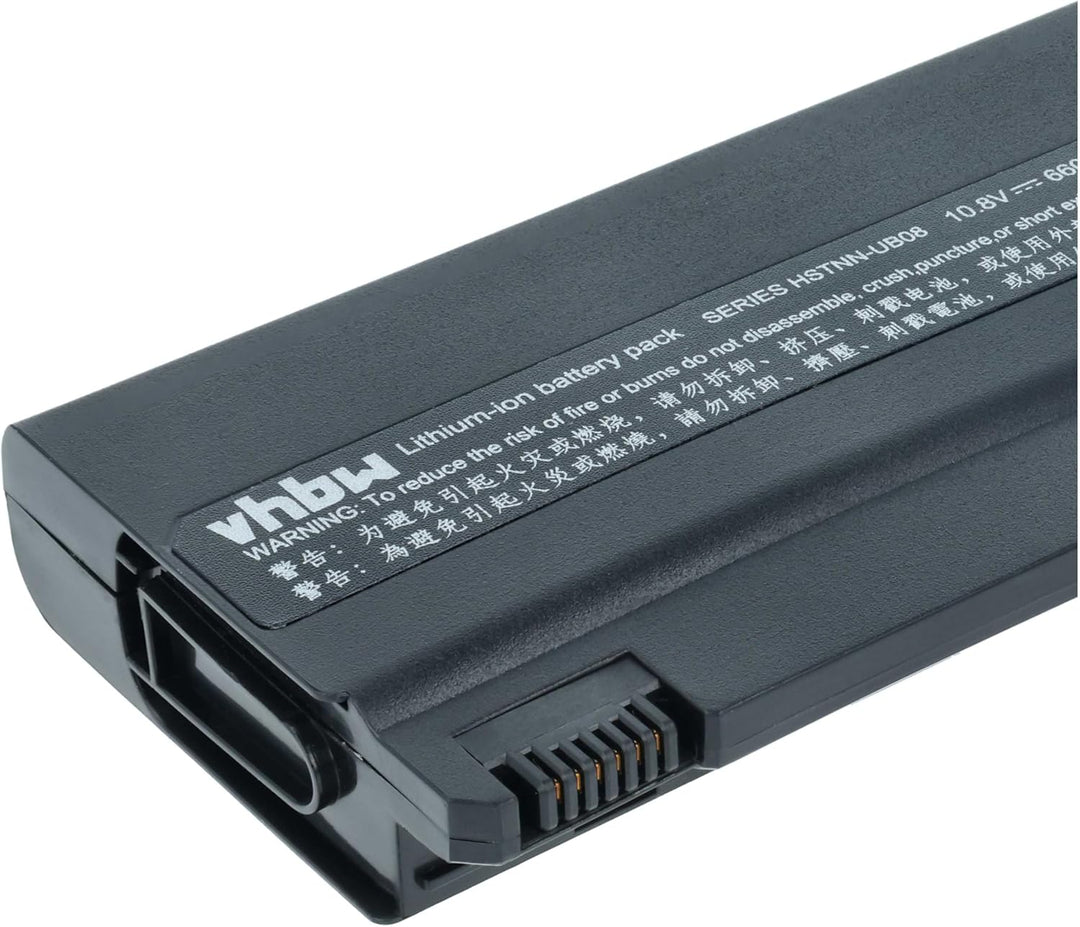 vhbw Li-Ion Akku 6600mAh (10.8V) kompatibel mit Notebook Laptop HP Compaq NC6300, NC6320, NX6330 Ers