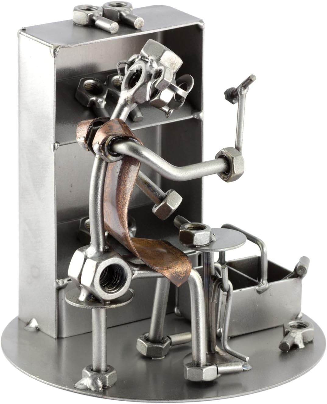 Steelman24 I Schraubenmännchen Schuster I Made in Germany I Handarbeit I Geschenkidee I Stahlfigur I