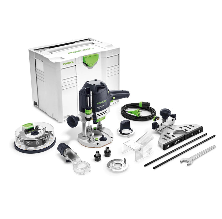 FESTOOL 574398 Oberfräse OF 1400 OF 1400 EBQ-Plus + Box-OF-S 8/10x HW