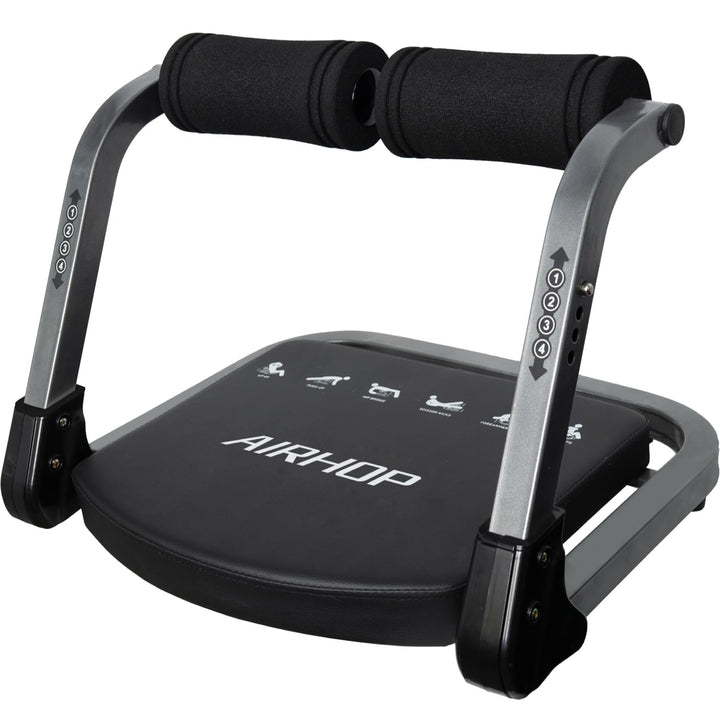 AIRHOP 8-in-1 Smart Core Ab Machine, klappbarer Bauchtrainer & Bauchmuskeltrainer bis 100 kg, Baucht