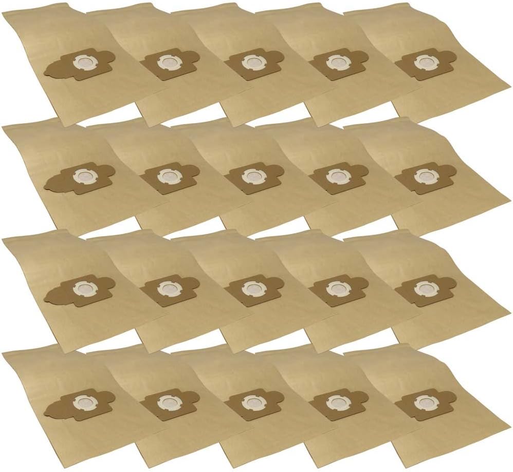20 Industrie- Baustellen- Gewerbe- Heavy Papier Staubsaugerbeutel passend für Thomas 1030, E Thomas