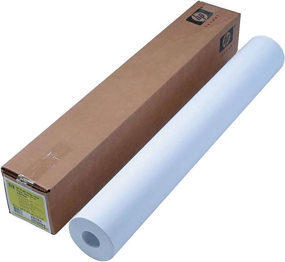 HP C6810A Papier helle weiss Inkjet 90g/m2 914 mm x 91.4m 1 Rölle Pack