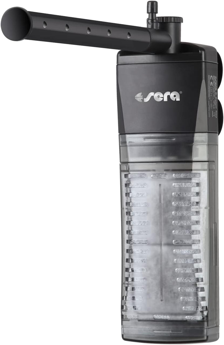 sera X-Edge 450 leistungsstarker & energieeffizienter Eckfilter BZW. Innenfilter fürs Aquarium bis 2