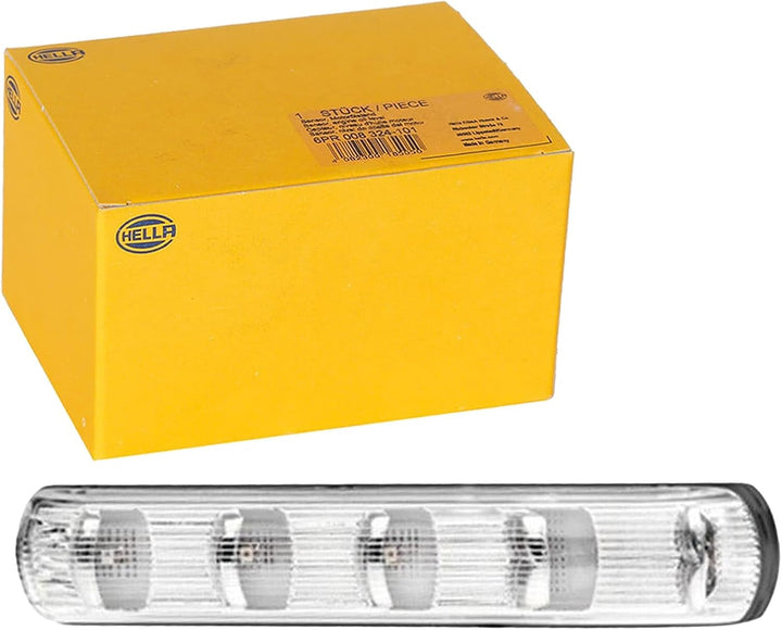 Hella 2BM 011 788-061 Zusatzblinkleuchte - LED - 24V - aufklebbar - Lichtscheibenfarbe: glasklar - L