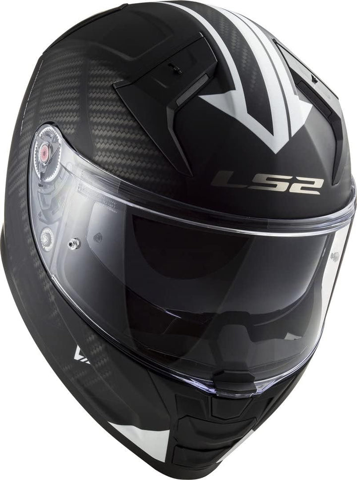 LS2, Integralhelme motorrad VECTOR II Splitter black white, 4XL
