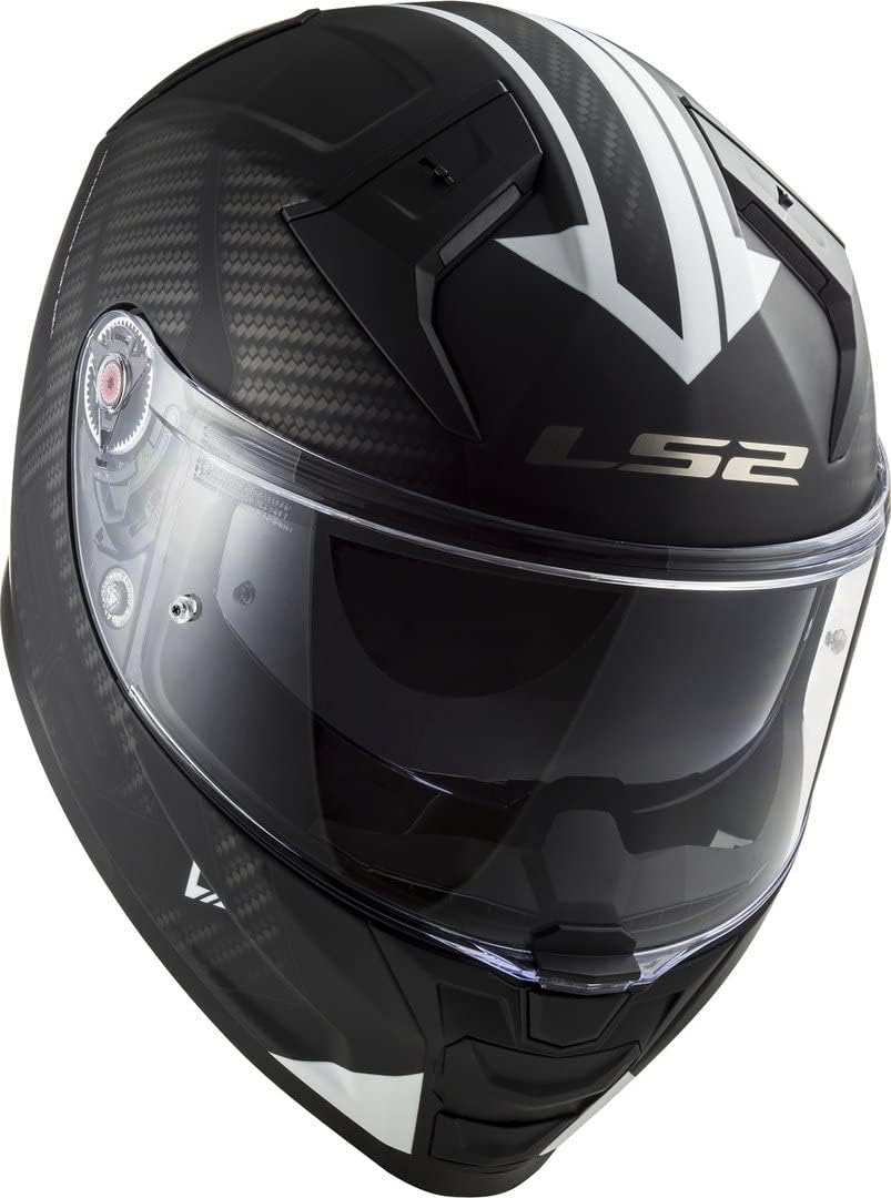 LS2, Integralhelme motorrad VECTOR II Splitter black white, L L black white, L black white