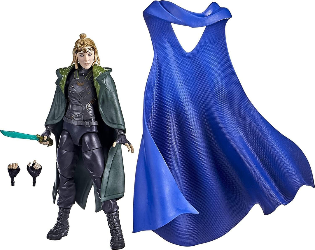 Hasbro Marvel Legends Series, Figurine Marvel's Sylvie de 15 cm Avec Design Premium, 3 Accessoires e
