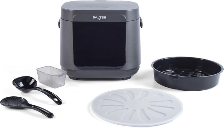 Salter 5-Liter Multikocher – 20 Voreinstellungen & 12-Stunden-Warmhaltefunktion, LED-Touchscreen, PF