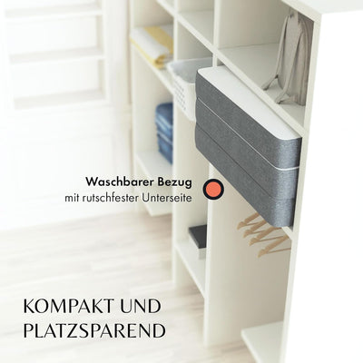Premium Gästematratze - Moderne Gäste Klappmatratze inkl. Tragetasche mit Memory Schaumstoff, weiche