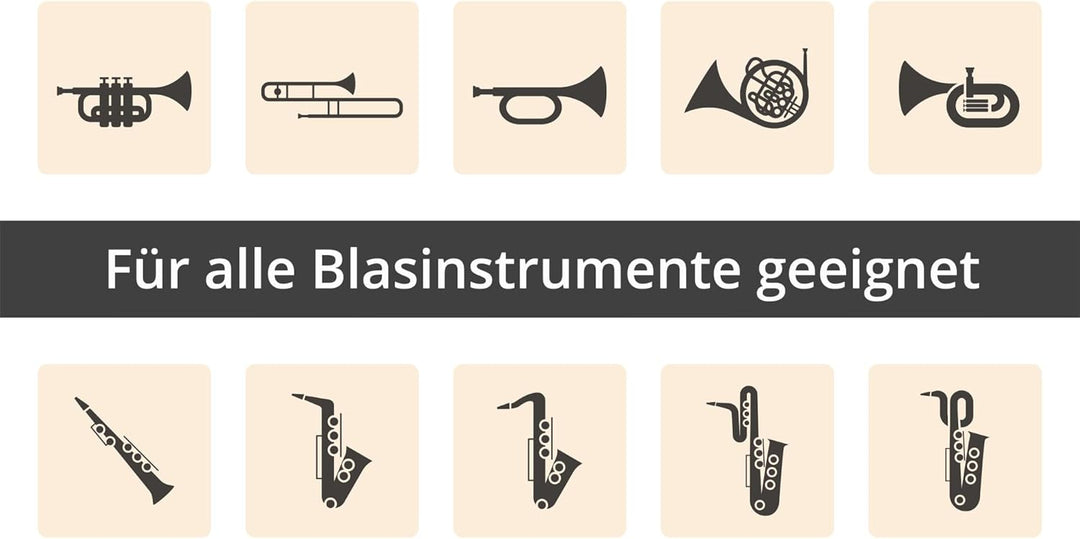 Pronomic IM-10 Bläsermikrofon (Clip-Kondensatormikrofon, für Blasinstrumente, Schwanenhals, inkl. Ph