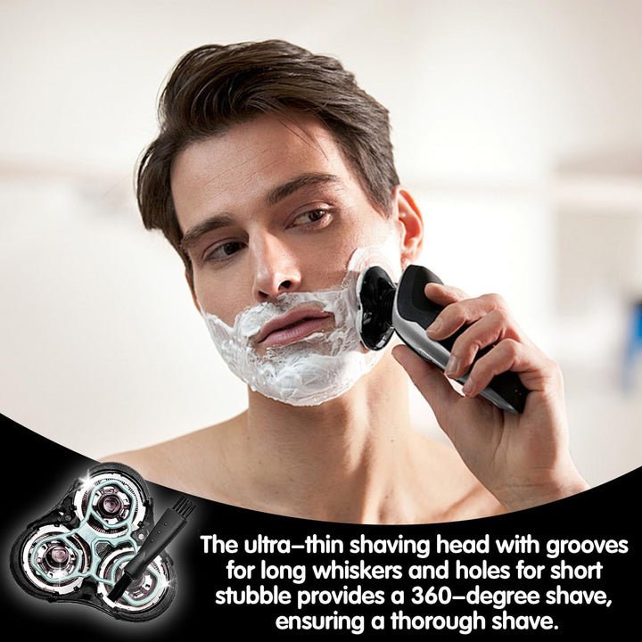 RQ11 Ersatzscherkopf für Philips SensoTouch 2D, 2 Stück RQ11 Ersatzköpfe passend, Scherkopf für Phil