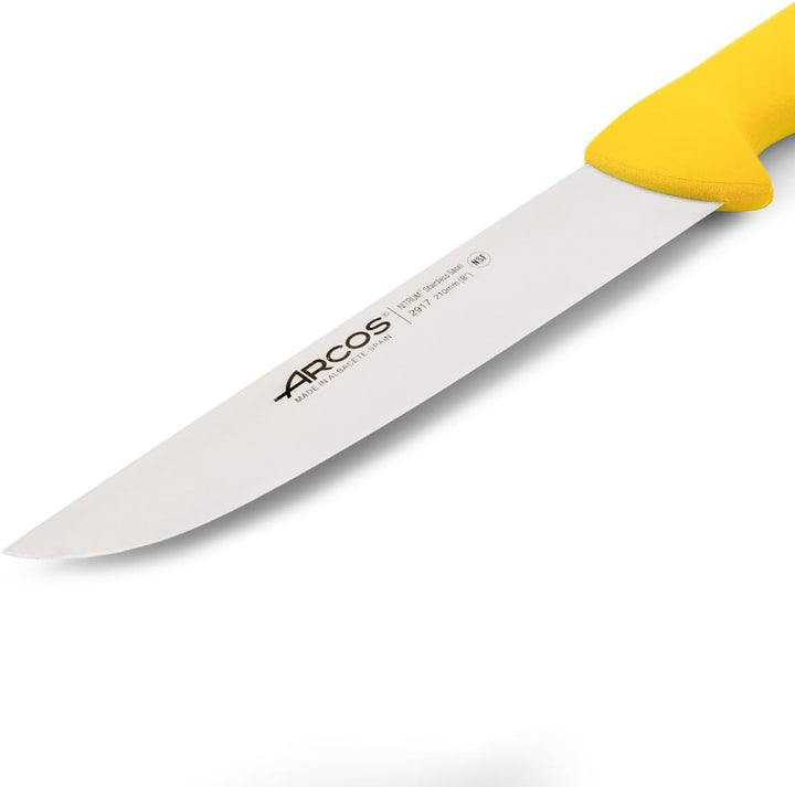 Arcos Fleischermesser aus Nitrum Edelstahl - Professionelles Küchenmesser zum Schneiden von Fleisch,