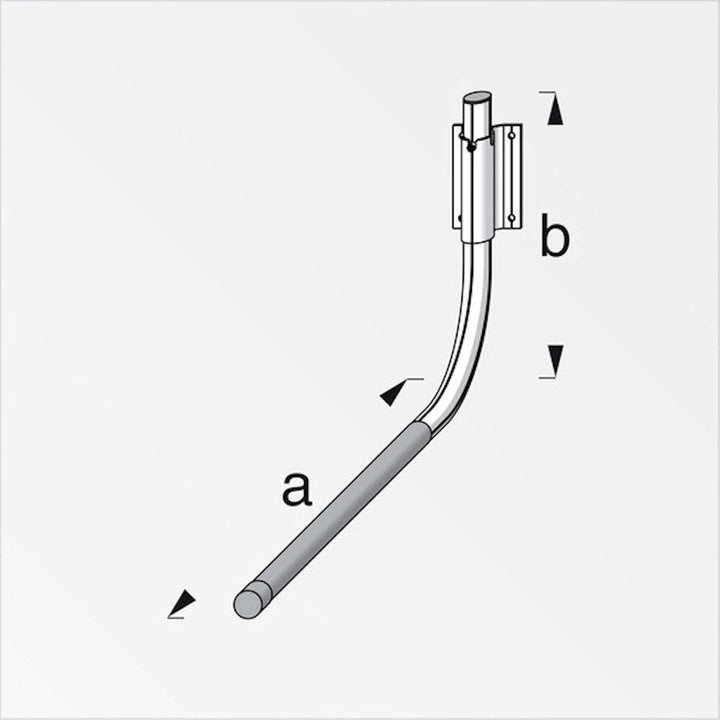 2er Set Fahrrad-Halter 270 x 550 mm Gerätehalter Fahrradhaken Fahrradhalter 2er Set - Fahrradhalter,