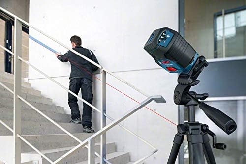 Bosch Professional Kreuzlinienlaser GCL 2-50 (5x AA Batterien, Arbeitsbereich: 50m, im Handwerkerkof