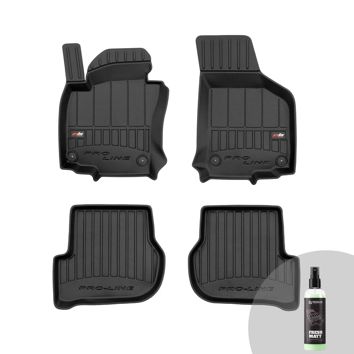FROGUM ProLine 3D Gummimatten Exklusiven Auto Fussmatten Autofussmatten für Volkswagen Golf V 2003-2