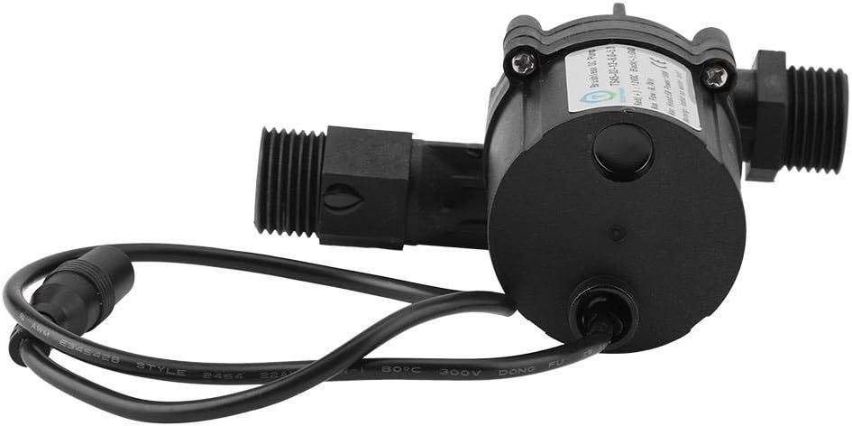 Zerodis Bierpumpe DC 12V 18W Pump Homebrew Pumpenzirkulation Brushless Bierpumpen für das Bierbrauen