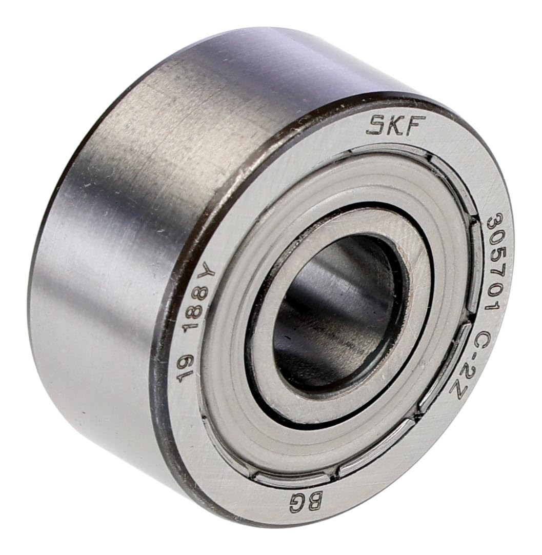 SKF 305701 C-2Z Radial-Kugellager, eckig, Stahl
