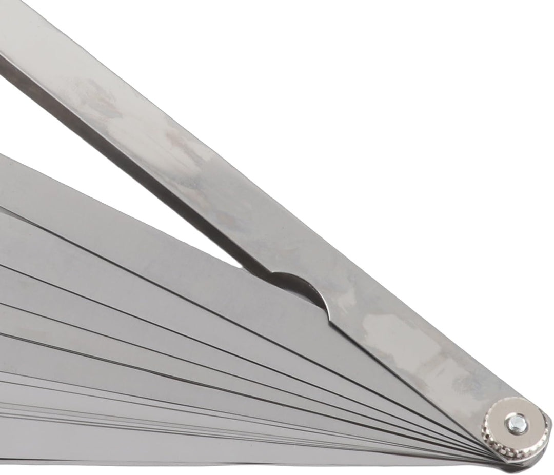 300mm Lücke Fühlerlehre 17 Klingen Metrisch 0.02-1mm Dicke Edelstahl Messwerkzeug
