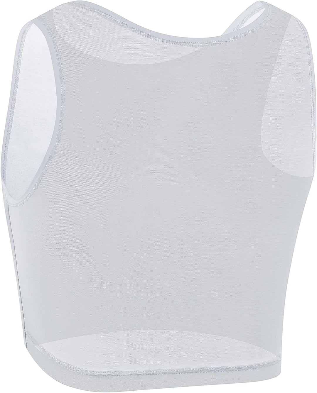 XUJI Binder Transgender FTM Atmungsaktiver Brust Binder 3XL Grau, 3XL Grau