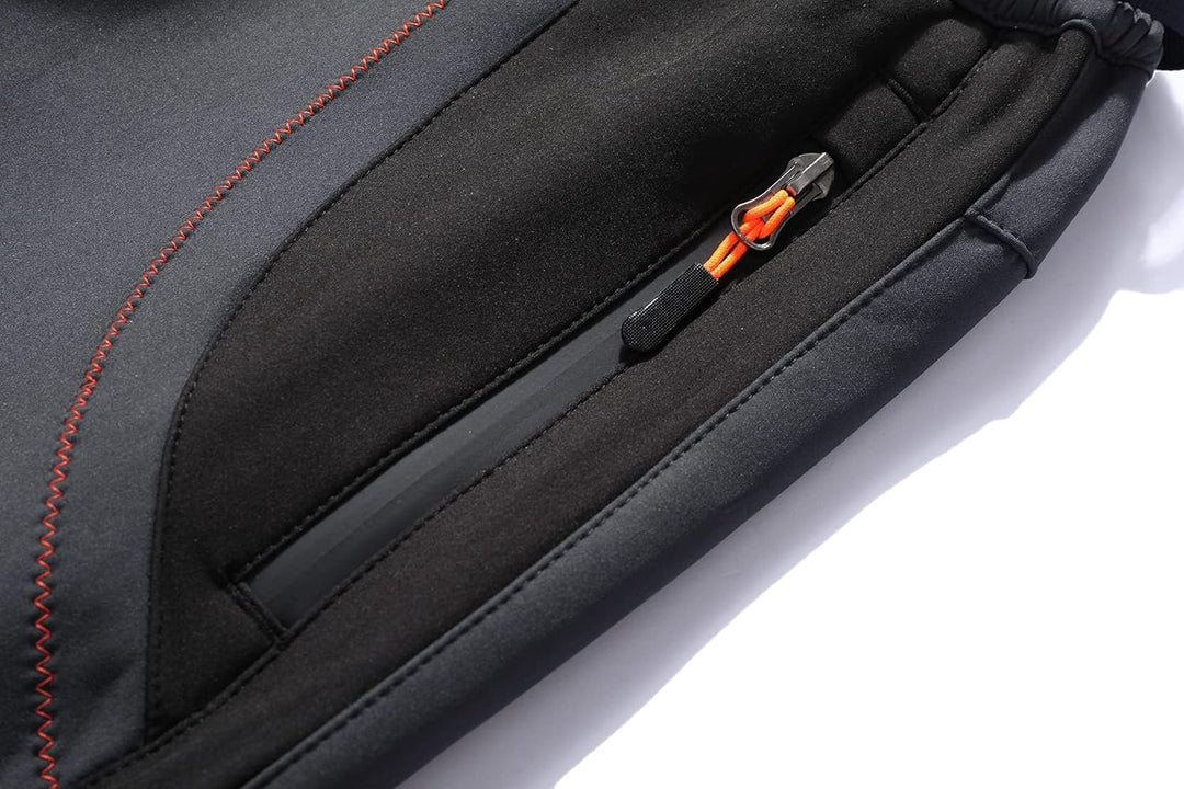 BenBoy Herren Wanderhose Wasserdicht Softshellhose Outdoorhose Winddicht Warm Gefüttert Skihose Snow