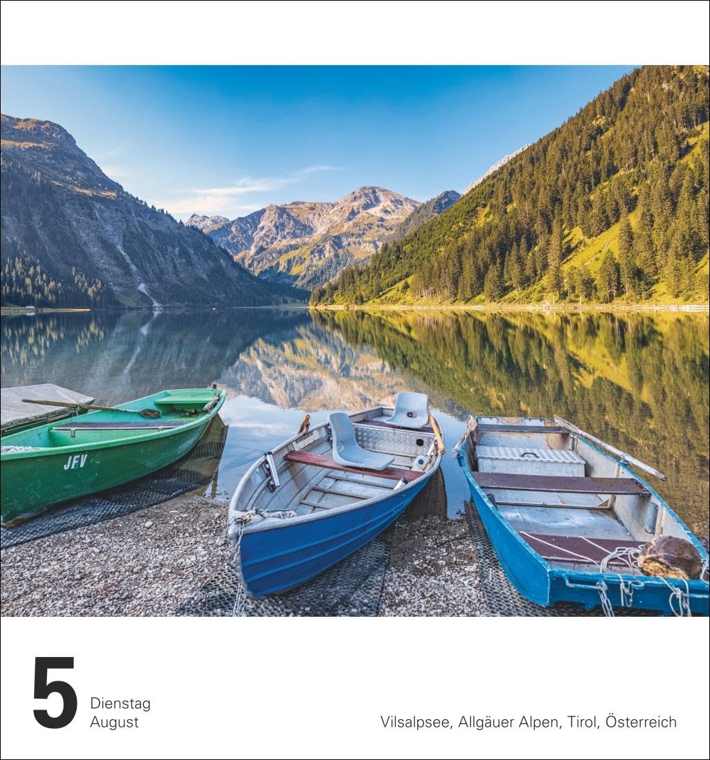 Reise Tagesabreisskalender 2025 - Kulturkalender - Städte, Menschen, Landschaften: Kalender für jede