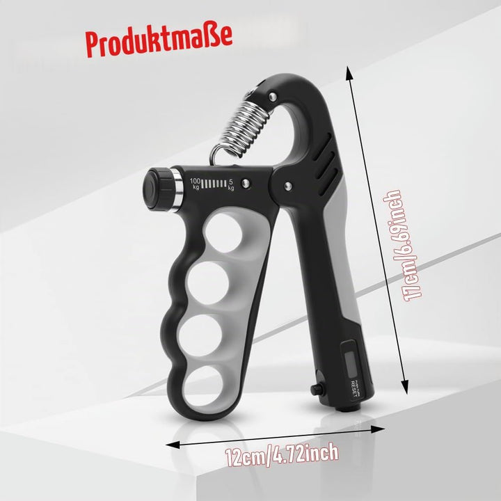 2 Stück Griffkraft Trainer, 5-100kg Handgriff Trainer, Verstellbare Unterarm Trainingsgerät, Finger