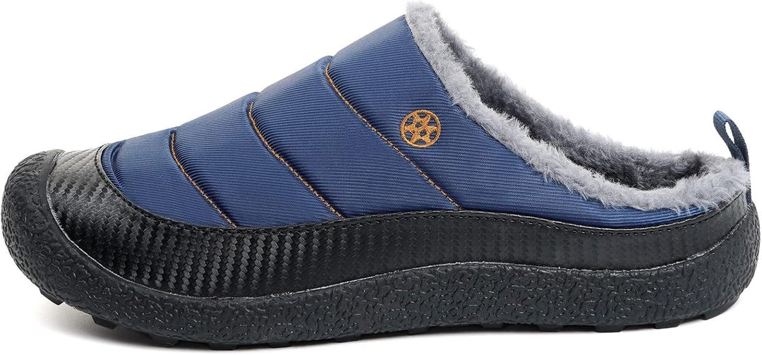 Gaatpot Herren Damen Winter Hausschuhe Plüsch Warm Gefütterte Wasser-Widerstand Slippers Freizeit Ha