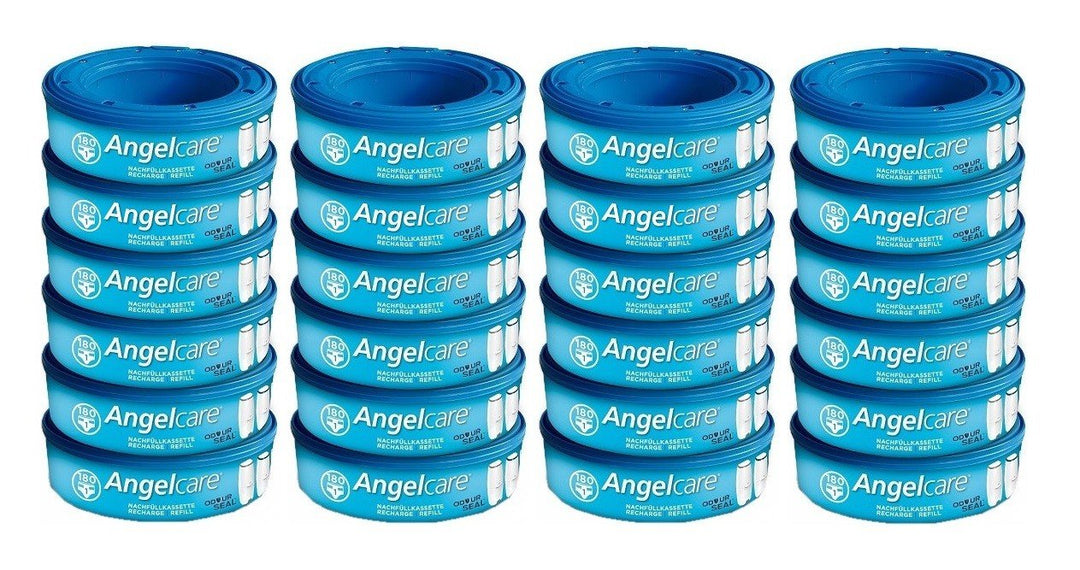 Angelcare Windeleimer Nachfüllpack Plus 24er Pack Lot de 24, Lot de 24