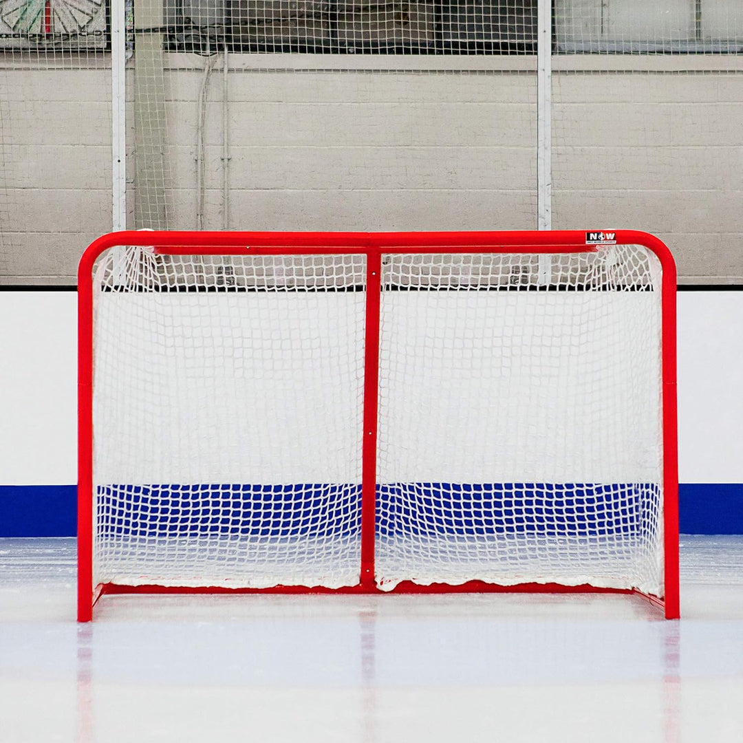 FORZA Eishockey Tore – 1,8m x 1,2m – wählen Sie entweder das Regelung-Tor (3,9cm Stahlrahmen) oder p