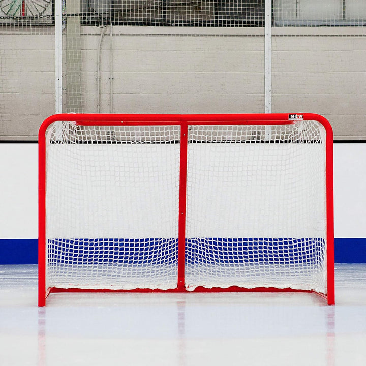 FORZA Eishockey Tore – 1,8m x 1,2m – wählen Sie entweder das Regelung-Tor (3,9cm Stahlrahmen) oder p