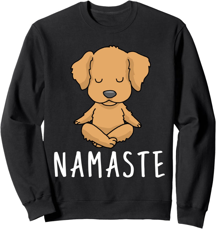 Golden Retriever Yoga Sweatshirt