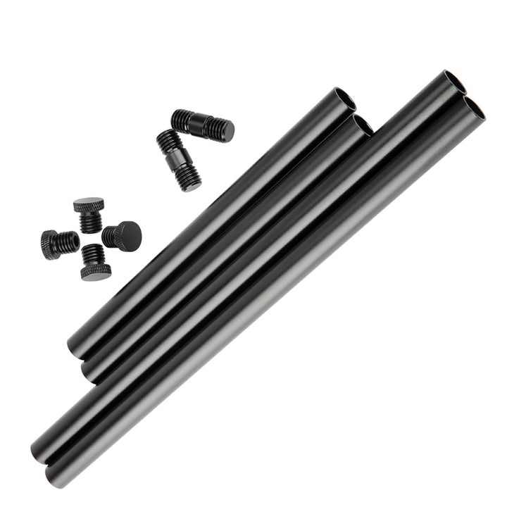 NICEYRIG 15 mm Stangen mit M12 Gewinde Rod Gap Rod-Anschluss zu verlängern für 15 mm Schulterpolster