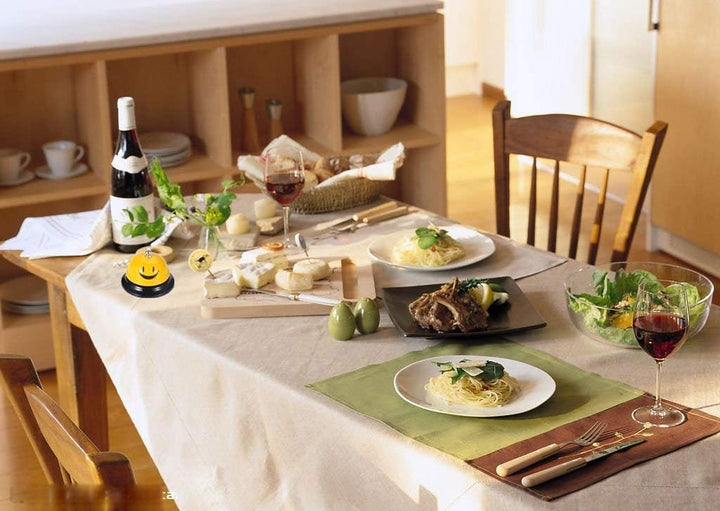 4 Stück Tischglocke, Rezeptionsklingel mit Knackigem Klingeln Service Glocke Klingel mit klarem Klan