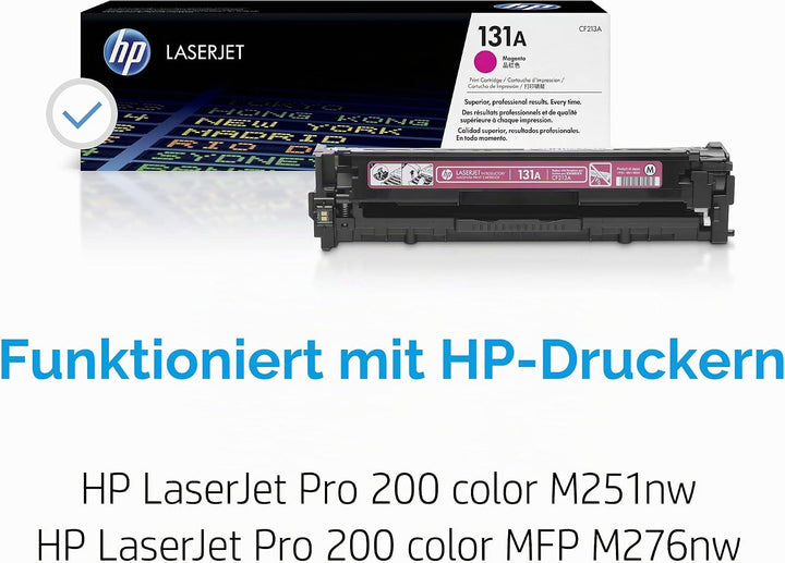 HP 131A (CF213A) Rot Original Toner für HP LaserJet Pro 200 Color M251, MFP M276 magenta Standard Si