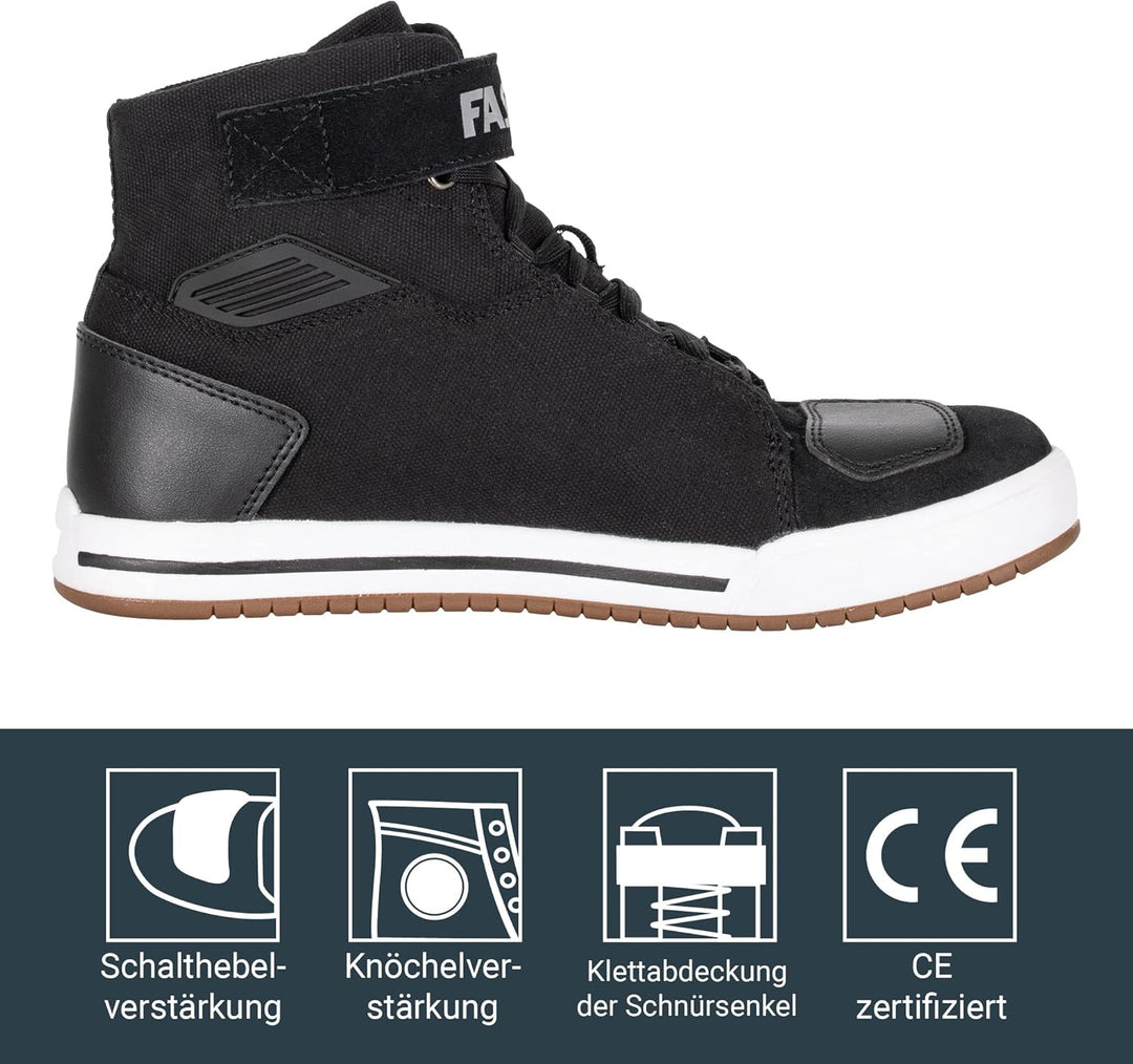 FAST WAY City Uni 221 Motorrad Schuhe Herren & Damen, Motorradschuhe mit CE Zertifizierung, Bequeme