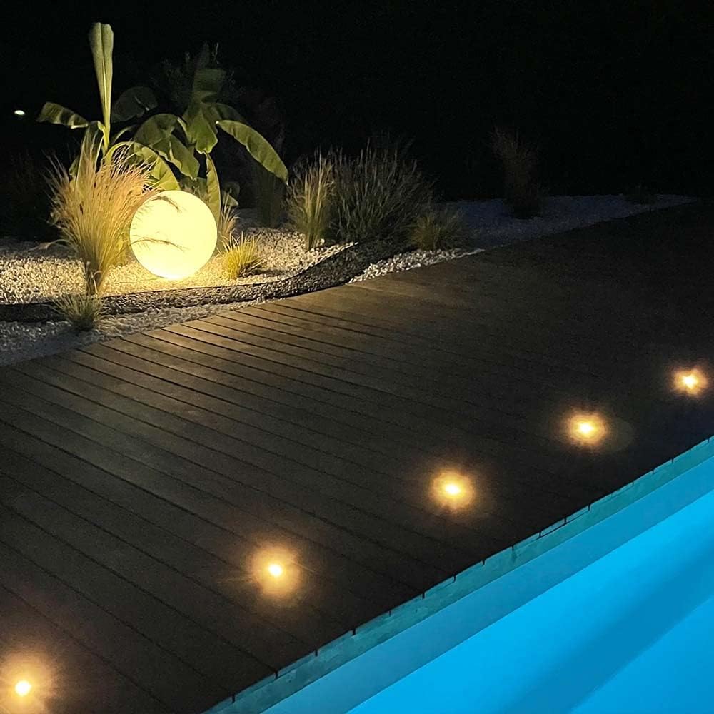 GuirLED - Solarkugel Leuchtkugel LED IP55 RGB Premium XL - Aufladbar Sonne/Strahler - Fernbedienung