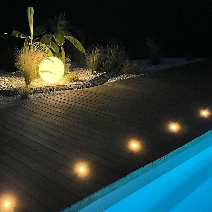 GuirLED - Solarkugel Leuchtkugel LED IP55 RGB Premium XL - Aufladbar Sonne/Strahler - Fernbedienung
