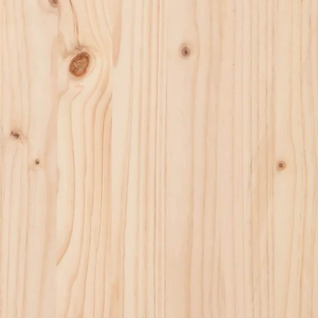 homiuse Tischplatte Rund Hellbraun Ø30x2,5 cm Massivholz Kiefer Holzplatte Massiv Holzplatte Rund Ti