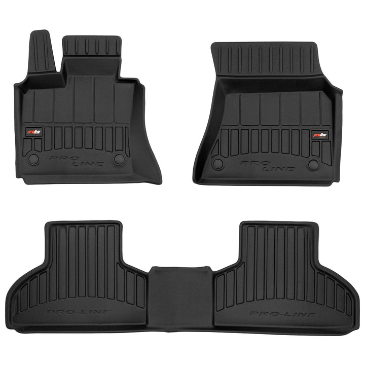 M MOTOS Gummimatten Auto Fussmatte passt für BMW X5 F15 2013-2018 Verbessern Sie Ihren Reisekomfort