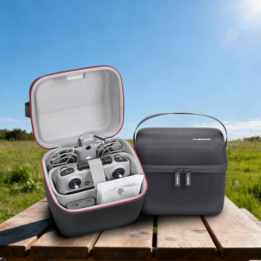 RLSOCO Tasche für DJI Neo 2 Fly More Combo,Fit Neo 2 Zubehör: 4K-Drohne mit Kamera, Fernsteuerung RC
