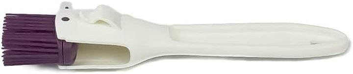 Tupperware Backen Silikon-Pinsel Weiss-lila Backpinsel Pinsel Backhelfer Profipinsel 38651