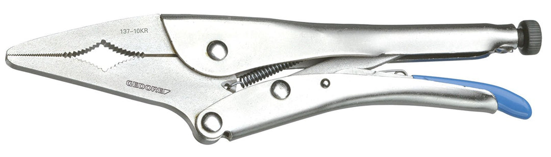 GEDORE Gripzange, lange Backen 10 Zoll, 1 Stück, 137 KR-10, 10 Zoll