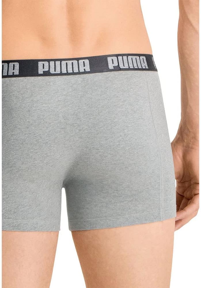 PUMA Herren Boxershorts (3er Pack) M Grey Combo, M Grey Combo