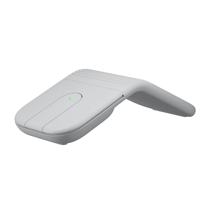 Logitech Mobi Fold, ultramobile Maus für unterwegs, klein und leicht, Touch-Scroll, leise Klicks, 4K