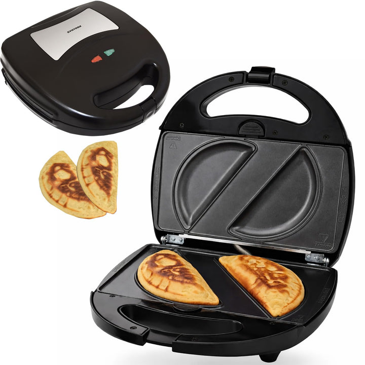 Syntrox Germany Empanada Maker Teigtaschenmaker Chefmaker SM-1300W Empanada mit herausnehmbaren