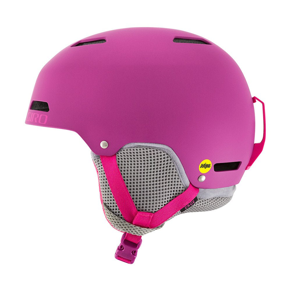 Giro Crue MIPS Kinder Skihelm - Snowboardhelm für Jugend, Kleinkind, Jungen & Mädchen Berry / Magent