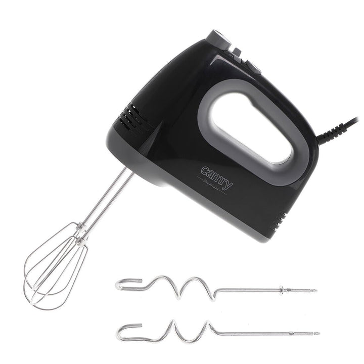 ADLER Camry Schwarz Handmixer, 750 W Leistung, Turbo-Funktion