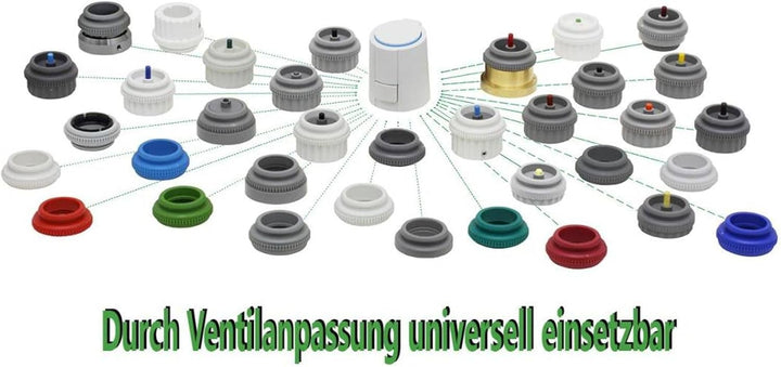 Möhlenhoff Stellantrieb Alpha-5 universal SET 15 Stück für Fussbodenheizung 230 V Typ VA 80 passend